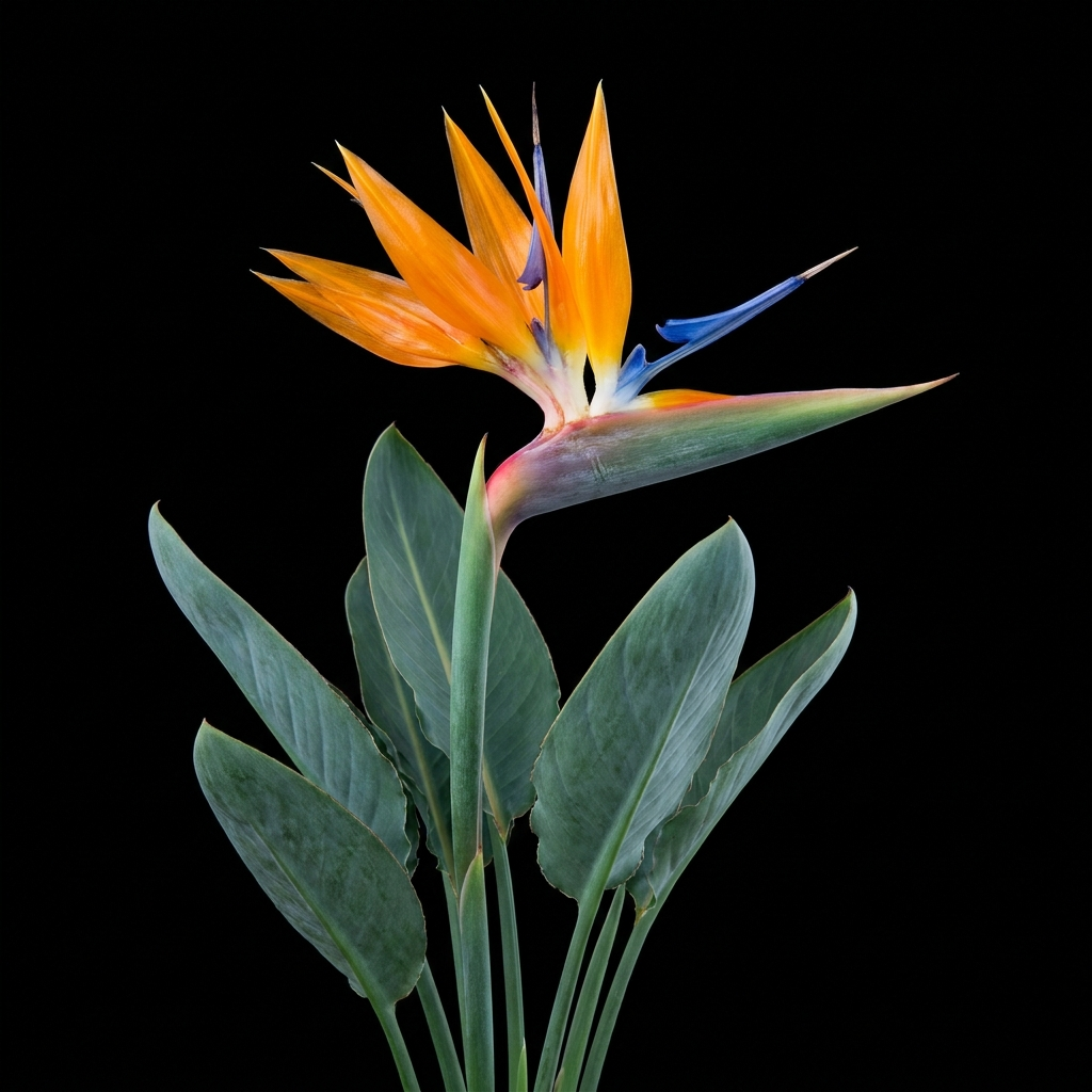 A bird of paradise — shareable as a bloom card